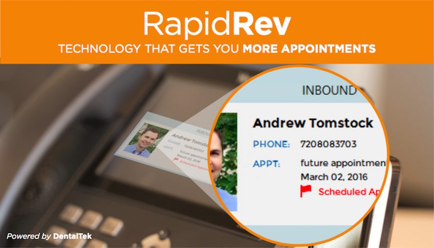 Smart office phone technology with Open Dental and RapidRev